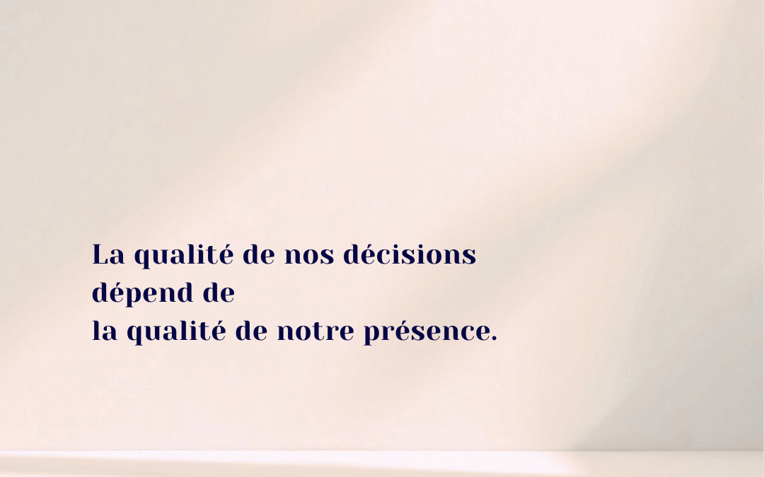 Sagesse de fin d’année : la puissance d’une réflexion consciente en leadership